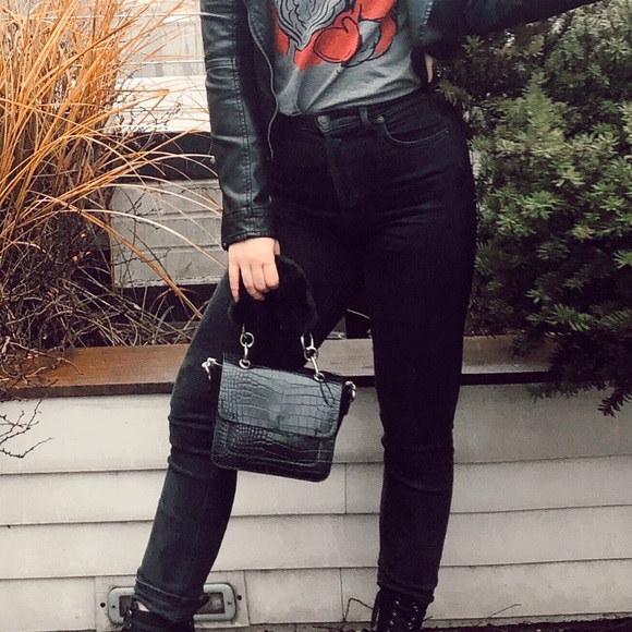 Zara black mini bag - Picture 1 of 4